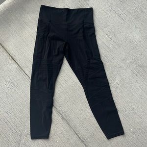 Athleta inclination moto tight